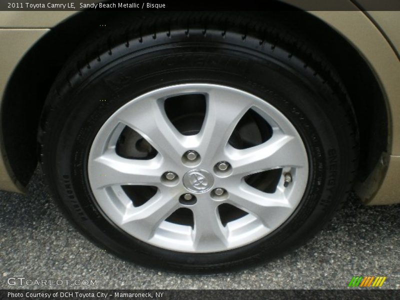 Sandy Beach Metallic / Bisque 2011 Toyota Camry LE