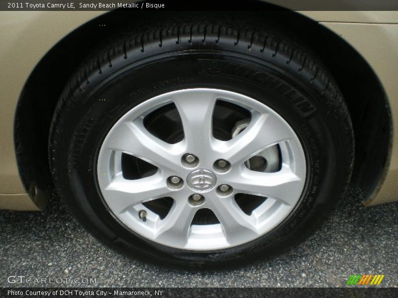 Sandy Beach Metallic / Bisque 2011 Toyota Camry LE