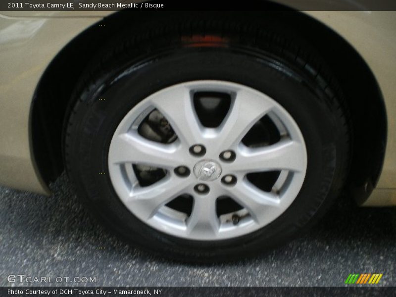 Sandy Beach Metallic / Bisque 2011 Toyota Camry LE