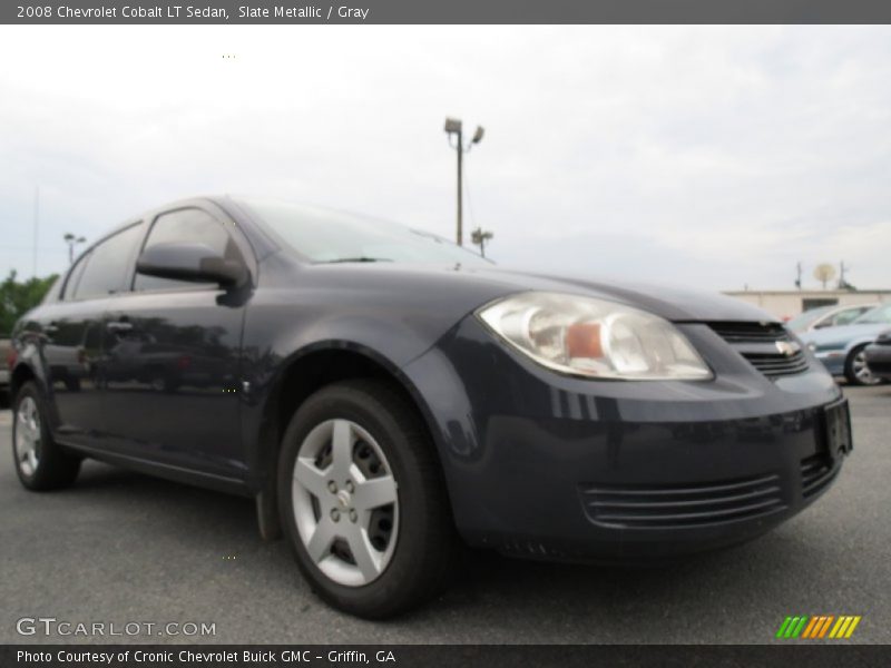 Slate Metallic / Gray 2008 Chevrolet Cobalt LT Sedan