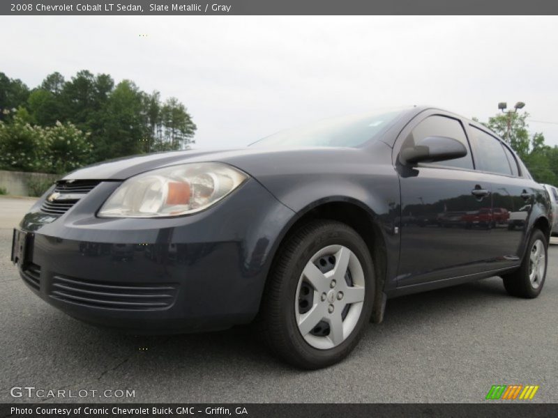 Slate Metallic / Gray 2008 Chevrolet Cobalt LT Sedan