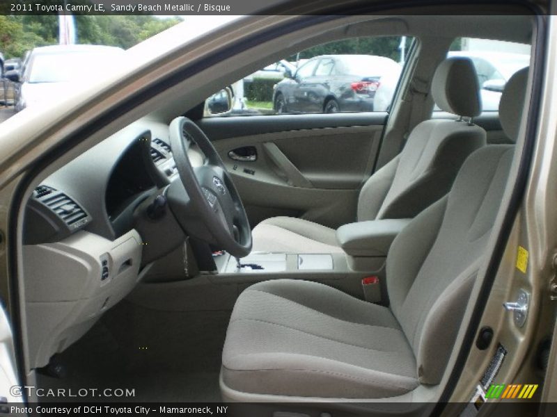 Sandy Beach Metallic / Bisque 2011 Toyota Camry LE