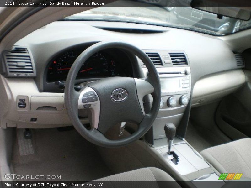 Sandy Beach Metallic / Bisque 2011 Toyota Camry LE
