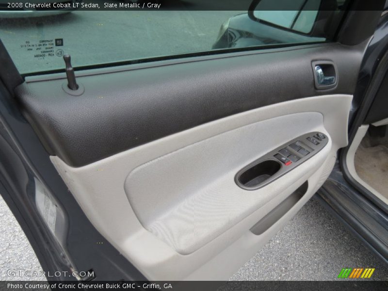 Slate Metallic / Gray 2008 Chevrolet Cobalt LT Sedan