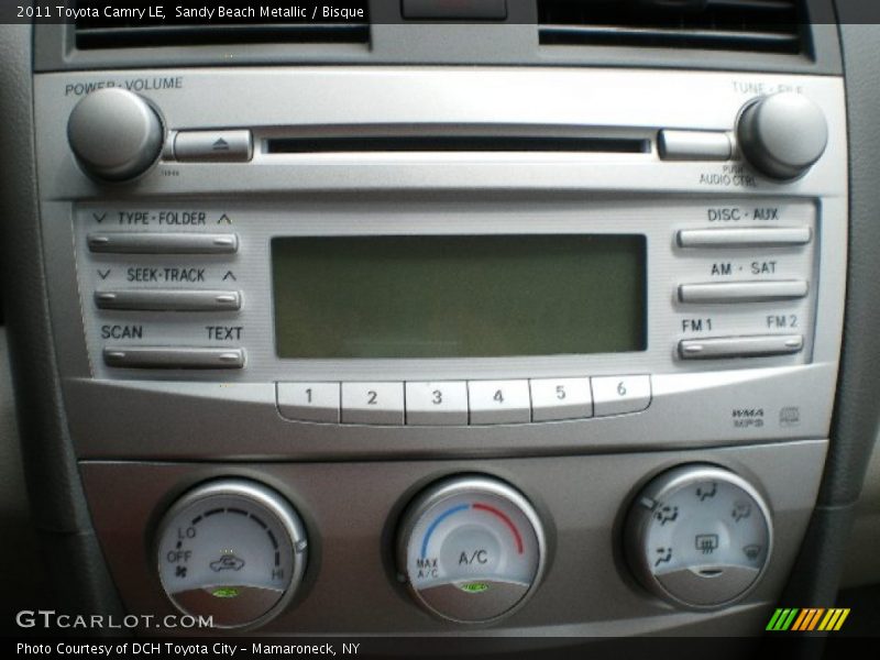 Sandy Beach Metallic / Bisque 2011 Toyota Camry LE