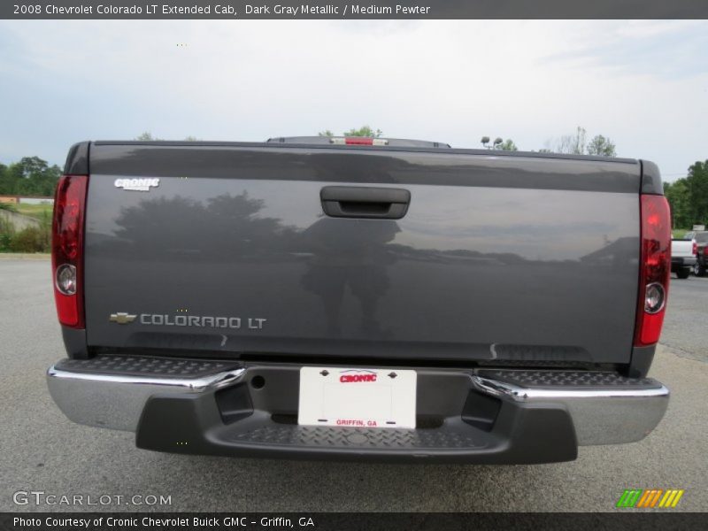 Dark Gray Metallic / Medium Pewter 2008 Chevrolet Colorado LT Extended Cab
