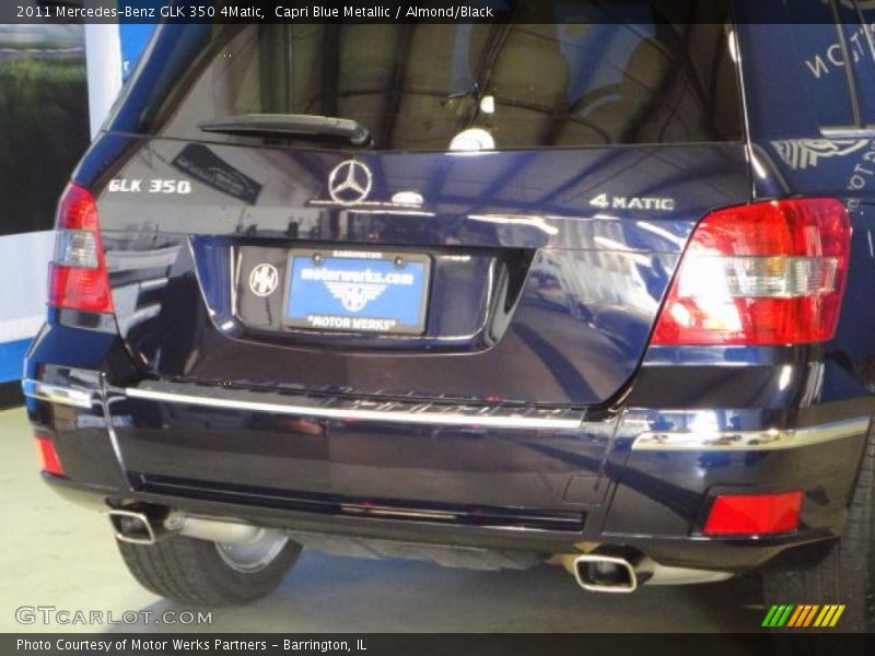 Capri Blue Metallic / Almond/Black 2011 Mercedes-Benz GLK 350 4Matic