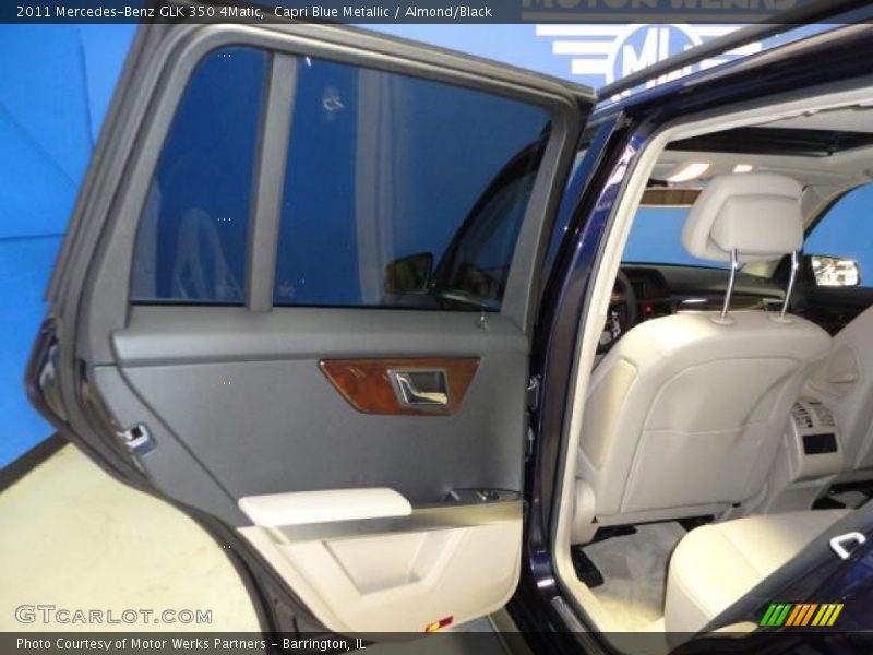 Capri Blue Metallic / Almond/Black 2011 Mercedes-Benz GLK 350 4Matic