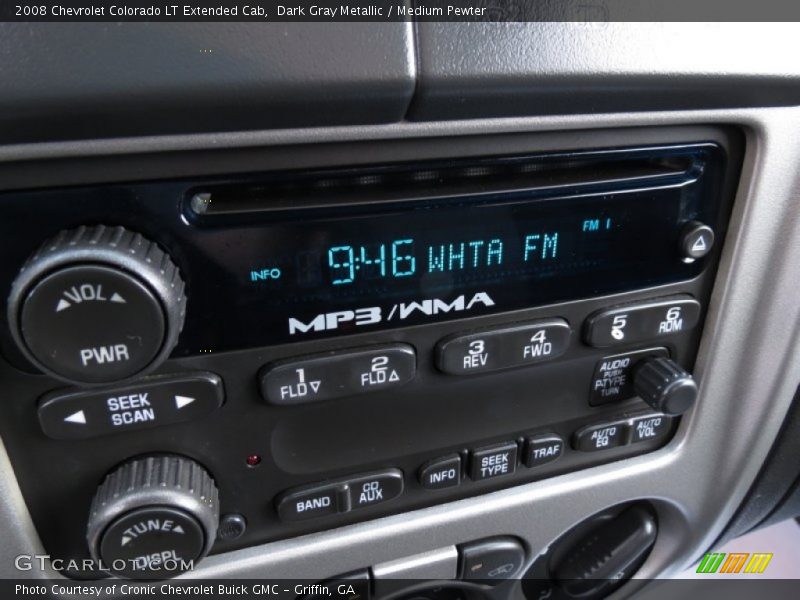 Audio System of 2008 Colorado LT Extended Cab