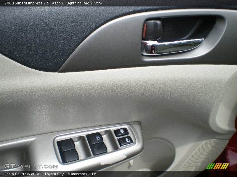 Lightning Red / Ivory 2008 Subaru Impreza 2.5i Wagon