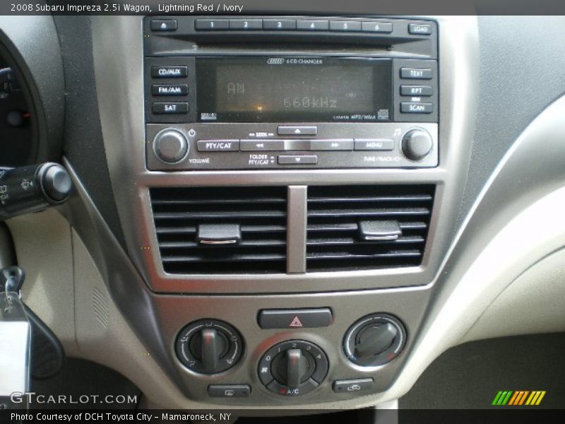 Lightning Red / Ivory 2008 Subaru Impreza 2.5i Wagon