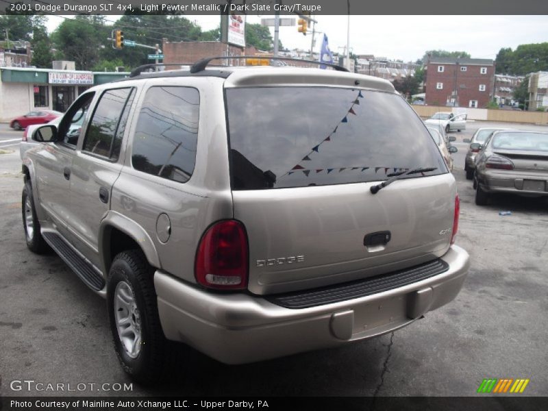 Light Pewter Metallic / Dark Slate Gray/Taupe 2001 Dodge Durango SLT 4x4