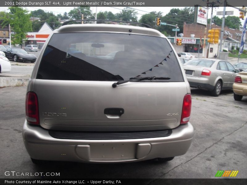 Light Pewter Metallic / Dark Slate Gray/Taupe 2001 Dodge Durango SLT 4x4