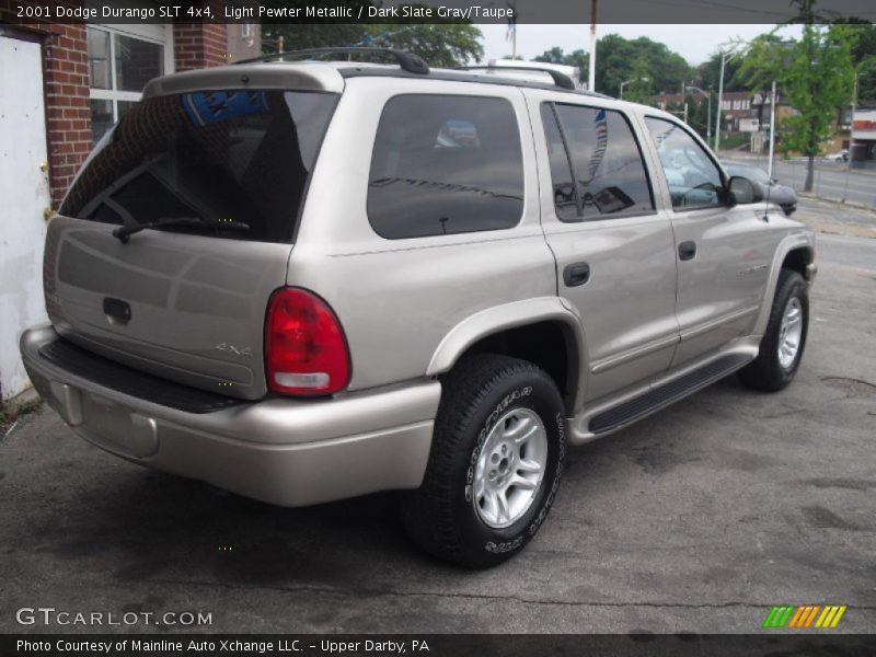 Light Pewter Metallic / Dark Slate Gray/Taupe 2001 Dodge Durango SLT 4x4