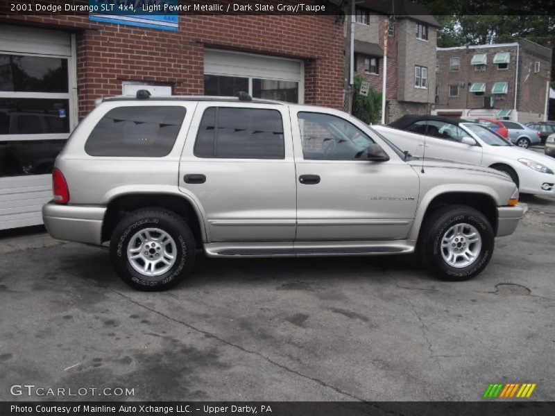 Light Pewter Metallic / Dark Slate Gray/Taupe 2001 Dodge Durango SLT 4x4