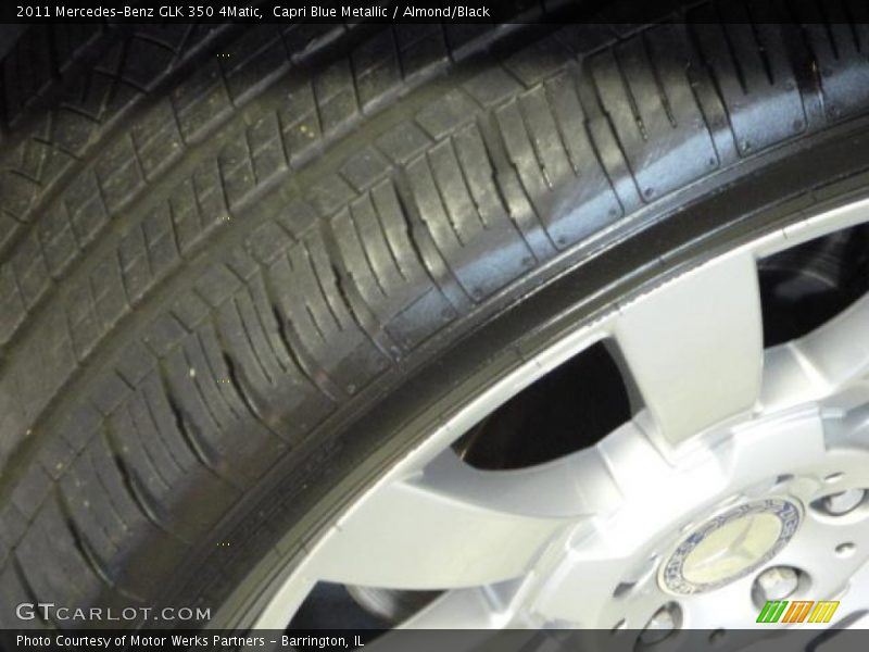 Capri Blue Metallic / Almond/Black 2011 Mercedes-Benz GLK 350 4Matic