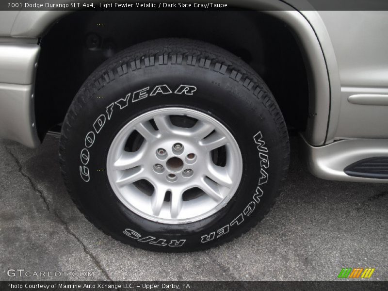 Light Pewter Metallic / Dark Slate Gray/Taupe 2001 Dodge Durango SLT 4x4