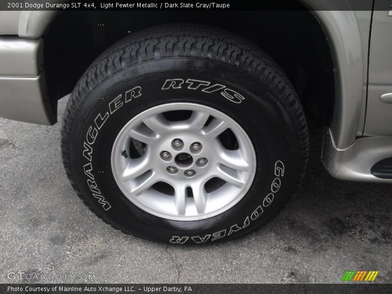 Light Pewter Metallic / Dark Slate Gray/Taupe 2001 Dodge Durango SLT 4x4