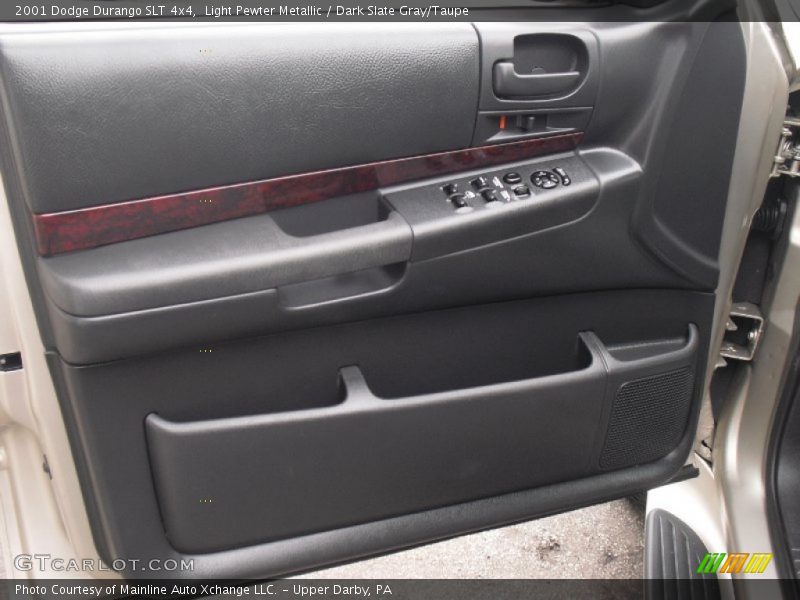 Light Pewter Metallic / Dark Slate Gray/Taupe 2001 Dodge Durango SLT 4x4