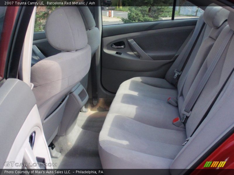 Barcelona Red Metallic / Ash 2007 Toyota Camry LE