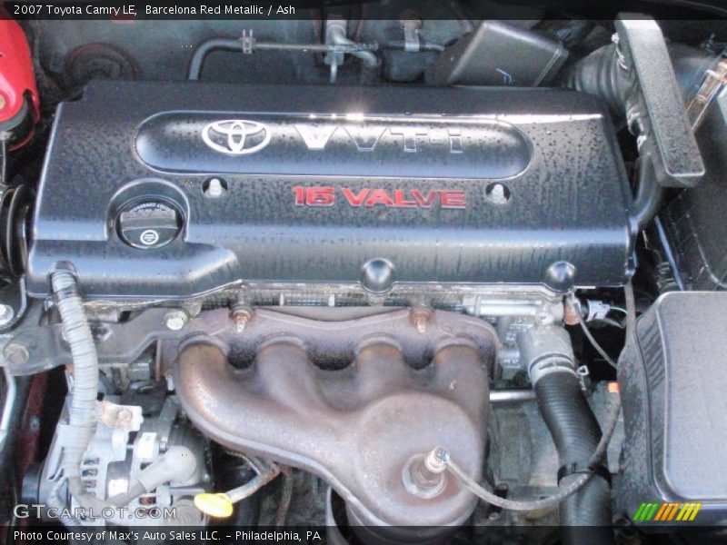 Barcelona Red Metallic / Ash 2007 Toyota Camry LE