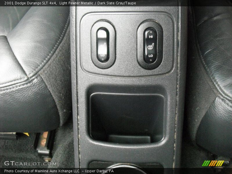 Light Pewter Metallic / Dark Slate Gray/Taupe 2001 Dodge Durango SLT 4x4