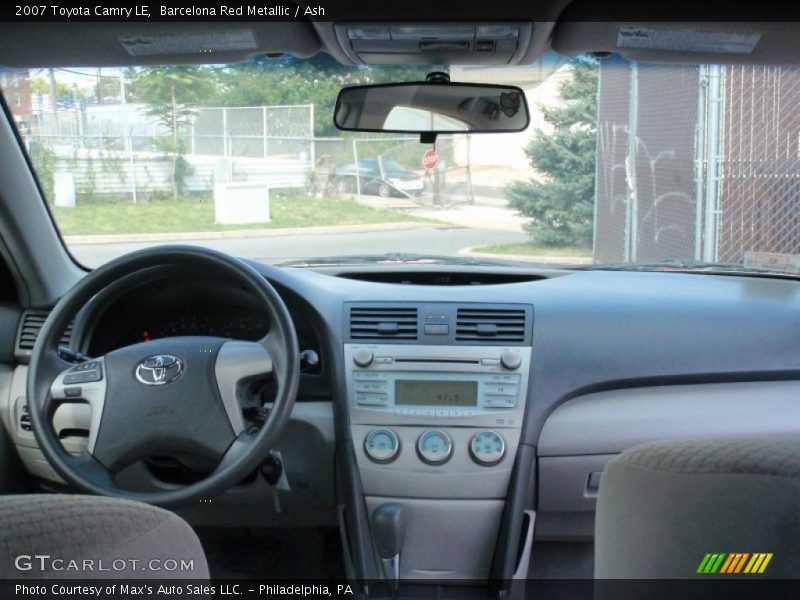 Barcelona Red Metallic / Ash 2007 Toyota Camry LE