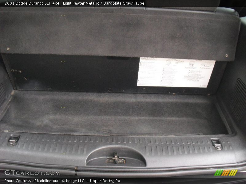 Light Pewter Metallic / Dark Slate Gray/Taupe 2001 Dodge Durango SLT 4x4