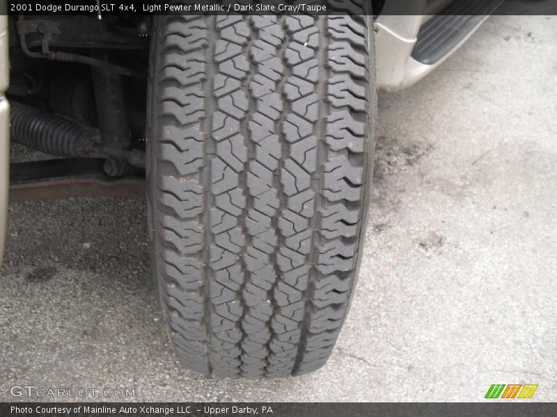 Light Pewter Metallic / Dark Slate Gray/Taupe 2001 Dodge Durango SLT 4x4