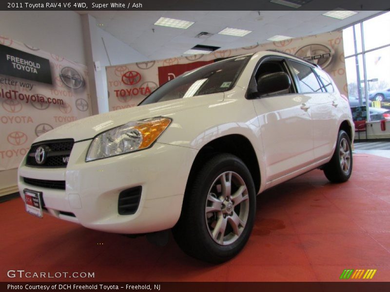 Super White / Ash 2011 Toyota RAV4 V6 4WD