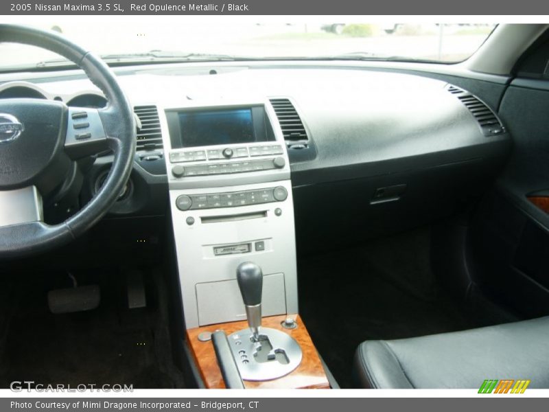 Red Opulence Metallic / Black 2005 Nissan Maxima 3.5 SL