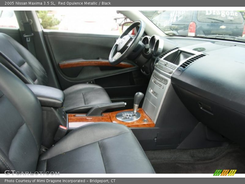 Red Opulence Metallic / Black 2005 Nissan Maxima 3.5 SL