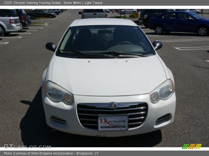 Stone White / Light Taupe 2005 Chrysler Sebring Touring Sedan