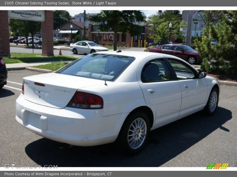 Stone White / Light Taupe 2005 Chrysler Sebring Touring Sedan