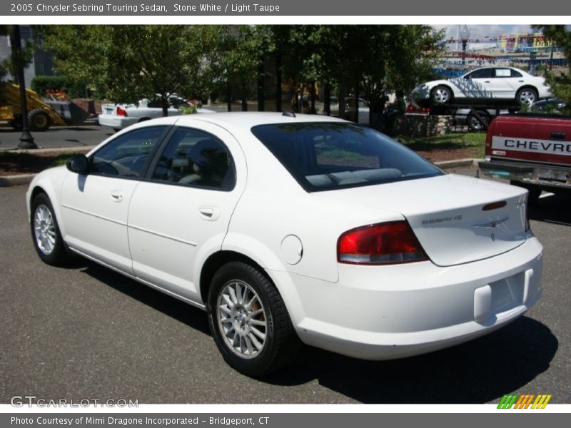 Stone White / Light Taupe 2005 Chrysler Sebring Touring Sedan