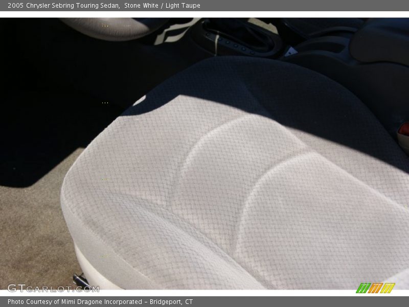 Stone White / Light Taupe 2005 Chrysler Sebring Touring Sedan
