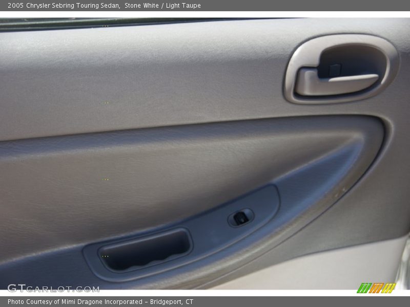Stone White / Light Taupe 2005 Chrysler Sebring Touring Sedan