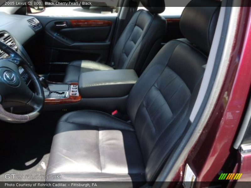 Black Cherry Pearl / Black 2005 Lexus GS 300