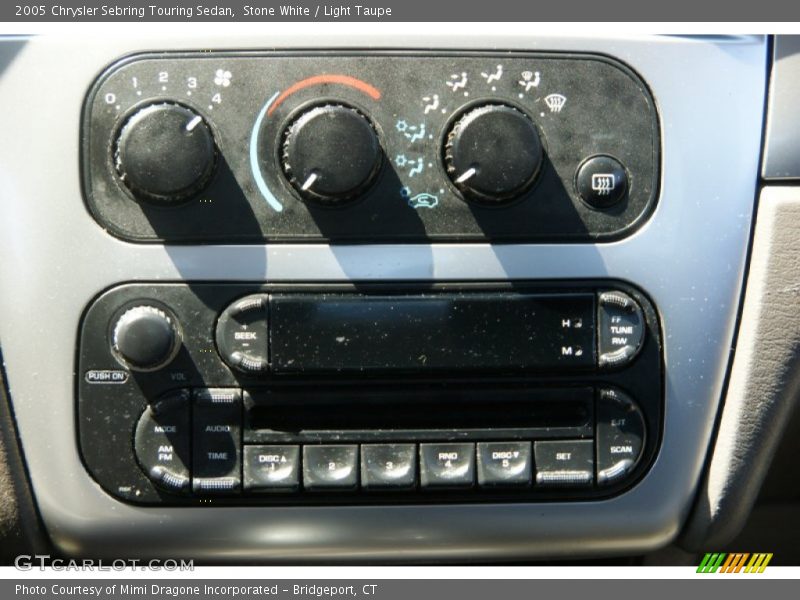 Stone White / Light Taupe 2005 Chrysler Sebring Touring Sedan