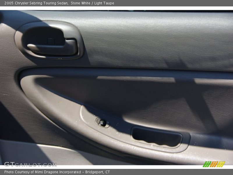 Stone White / Light Taupe 2005 Chrysler Sebring Touring Sedan