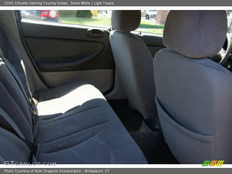 Stone White / Light Taupe 2005 Chrysler Sebring Touring Sedan