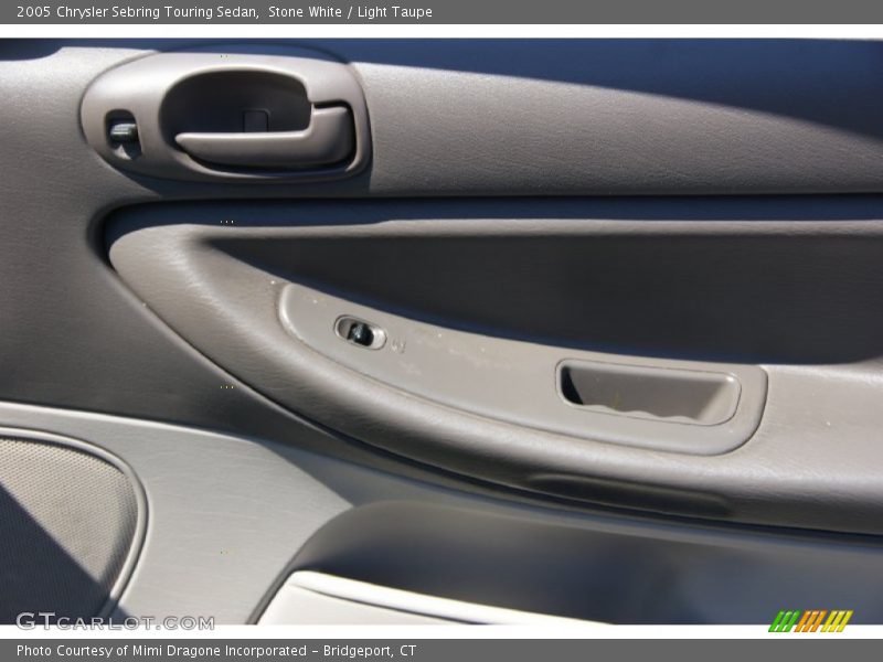 Stone White / Light Taupe 2005 Chrysler Sebring Touring Sedan