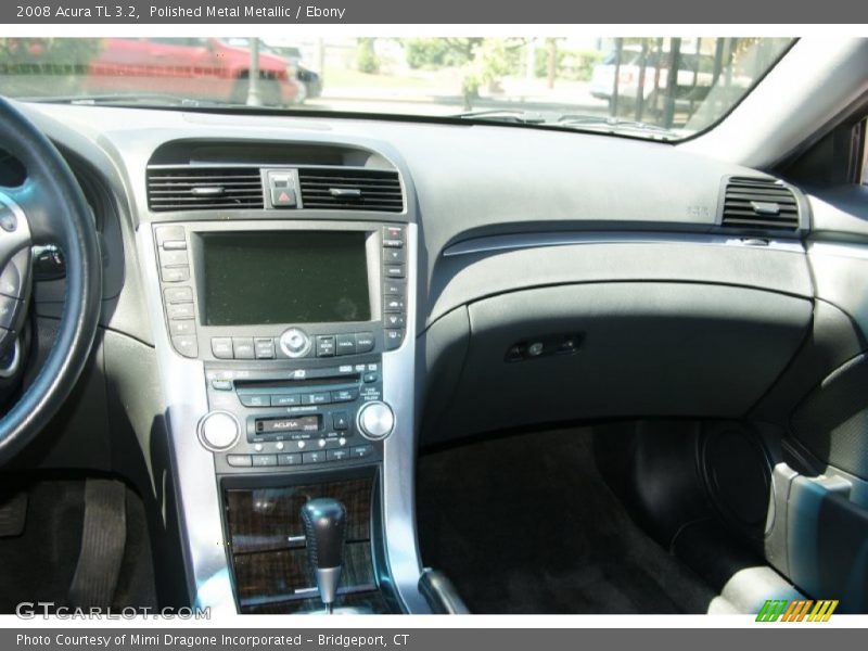 Polished Metal Metallic / Ebony 2008 Acura TL 3.2