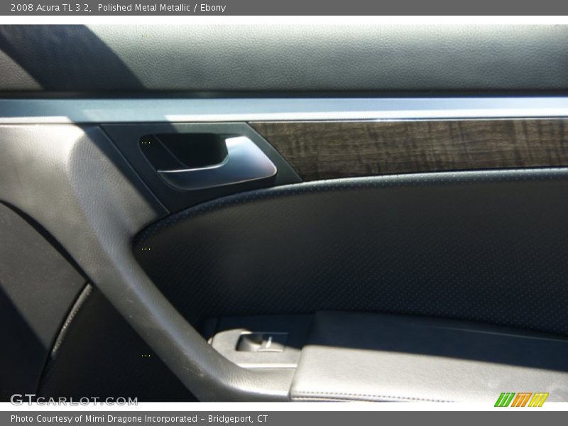 Polished Metal Metallic / Ebony 2008 Acura TL 3.2