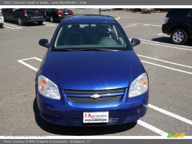 Laser Blue Metallic / Gray 2007 Chevrolet Cobalt LS Sedan