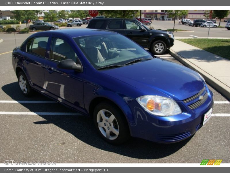 Laser Blue Metallic / Gray 2007 Chevrolet Cobalt LS Sedan