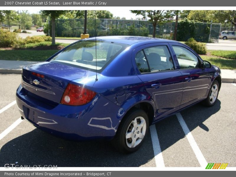 Laser Blue Metallic / Gray 2007 Chevrolet Cobalt LS Sedan