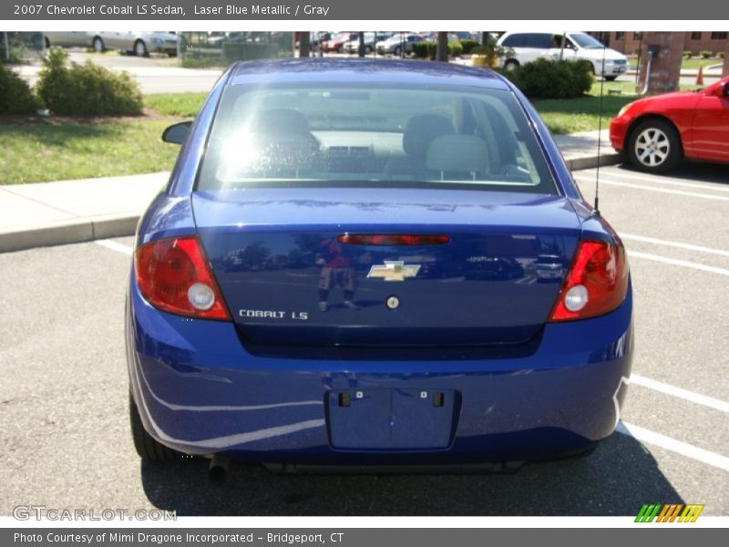 Laser Blue Metallic / Gray 2007 Chevrolet Cobalt LS Sedan