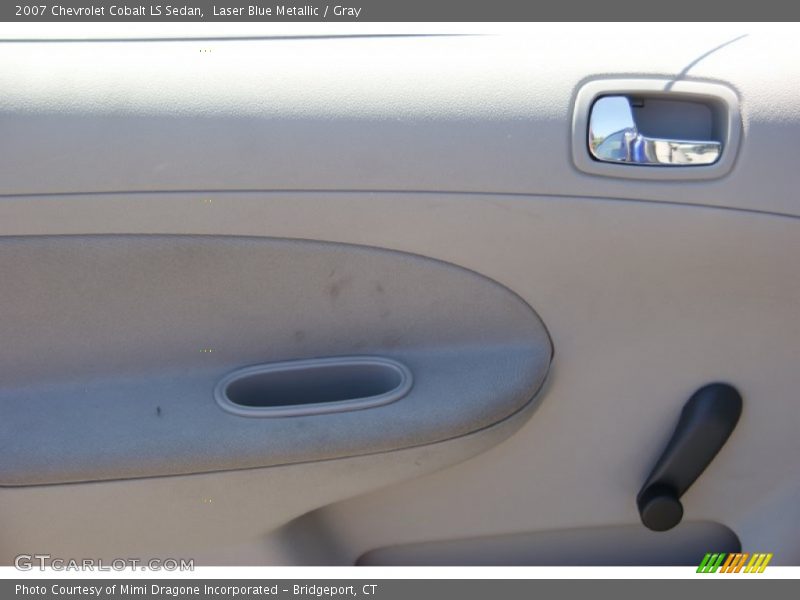 Laser Blue Metallic / Gray 2007 Chevrolet Cobalt LS Sedan