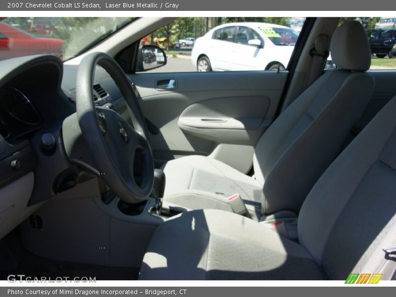 Laser Blue Metallic / Gray 2007 Chevrolet Cobalt LS Sedan